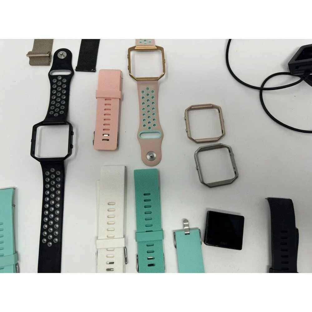 Fitbit Blaze FB502 Fitness Activity Tracker W/9 Bands
